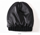 Silk-Lined Cashmere Beanie – Luxury Winter Hat