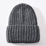 Silk-Lined Cashmere Beanie – Luxury Winter Hat