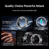 Smart Ring – LED Display, Heart Rate & SpO2, Bluetooth, Waterproof - Julie bags