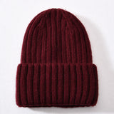 Silk-Lined Cashmere Beanie – Luxury Winter Hat
