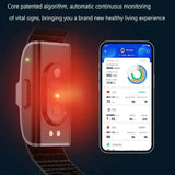 Smart Fitness Bracelet – Heart Rate & Blood Pressure Monitor, Pedometer, Waterproof Tracker for Men & Women - Julie bags