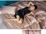 LuxeSilk Couture: Premium Mulberry Silk Bedding Set