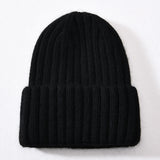 Silk-Lined Cashmere Beanie – Luxury Winter Hat