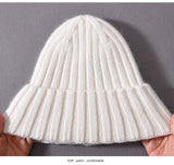 Silk-Lined Cashmere Beanie – Luxury Winter Hat