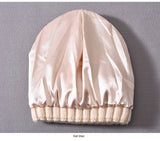 Silk-Lined Cashmere Beanie – Luxury Winter Hat