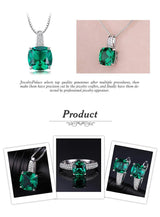Green Emerald Cushion Cut Huggie Earrings – 925 Sterling Silver Gemstone Hoop Earrings for Women - Julie bags