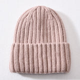 Silk-Lined Cashmere Beanie – Luxury Winter Hat