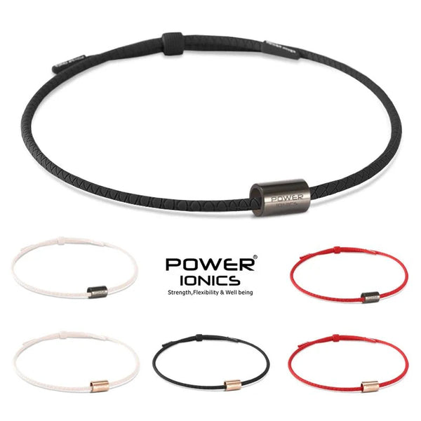 Power Ionics Titanium Bio Silicone Necklace – 3000 Anions, Health Boosting Sports Pendant for Women & Men - Julie bags