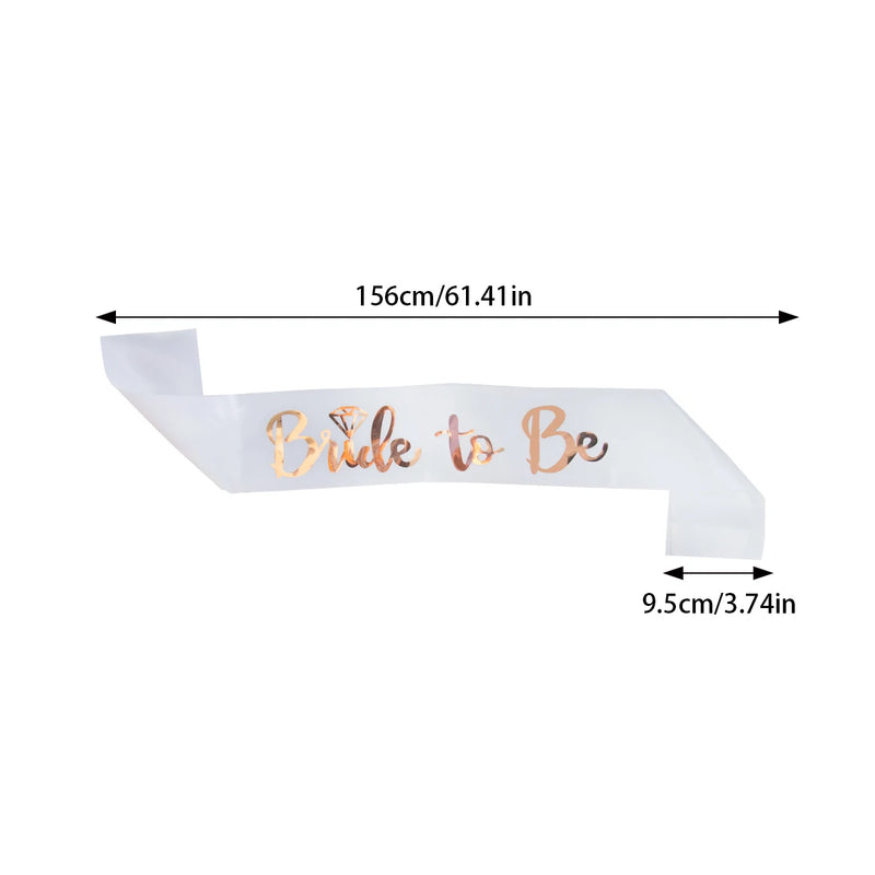 Bride To Be Veil & Sash Set - Bachelorette Party Supplies
