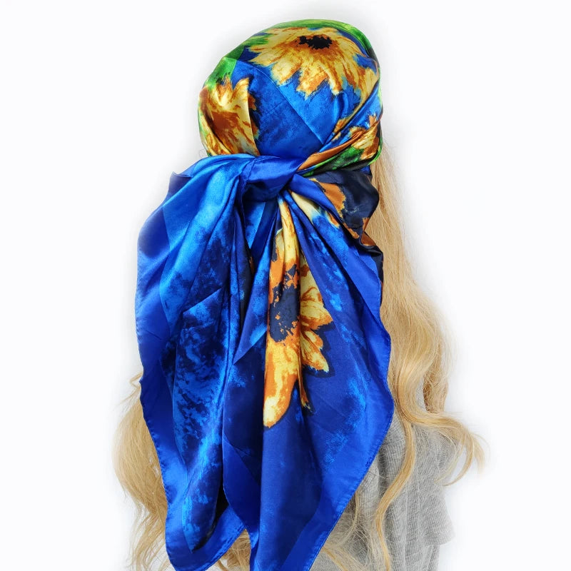 Silk Scarf - Versatile Fashion Headwrap