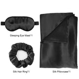 Luxury 100% Silk Pillowcase Set – Beauty Sleep Gift Set