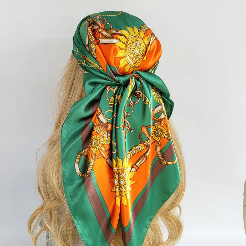 Silk Scarf - Versatile Fashion Headwrap