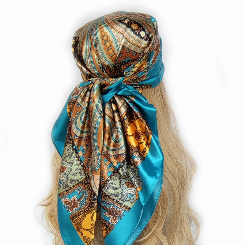 Silk Scarf - Versatile Fashion Headwrap