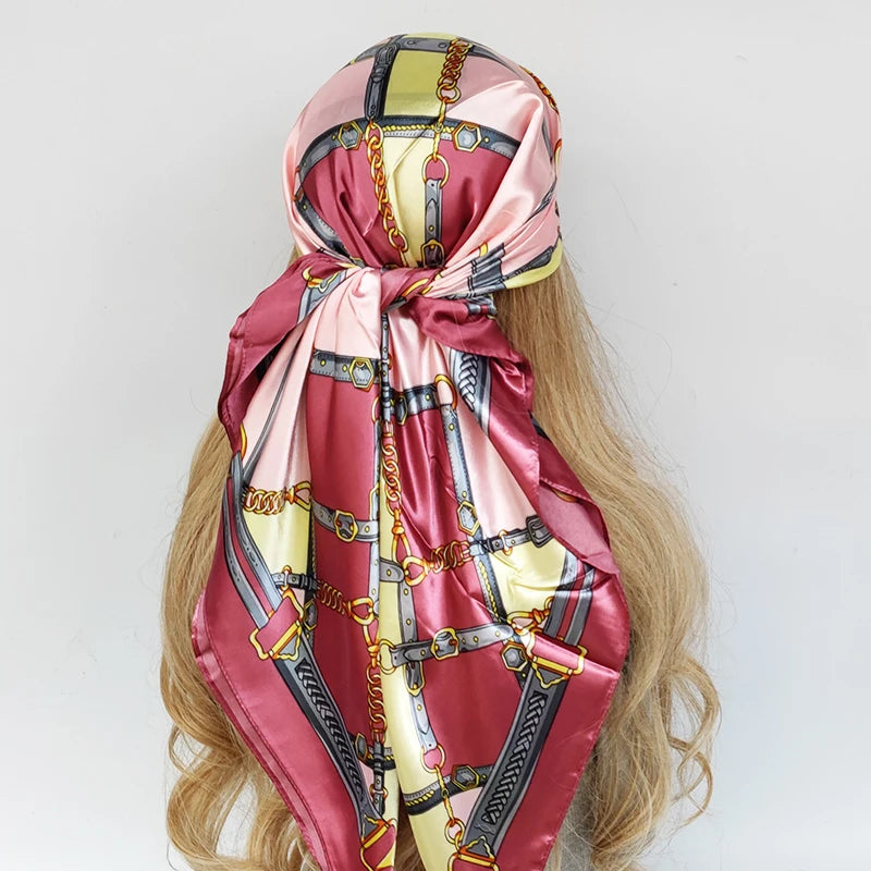 Silk Scarf - Versatile Fashion Headwrap