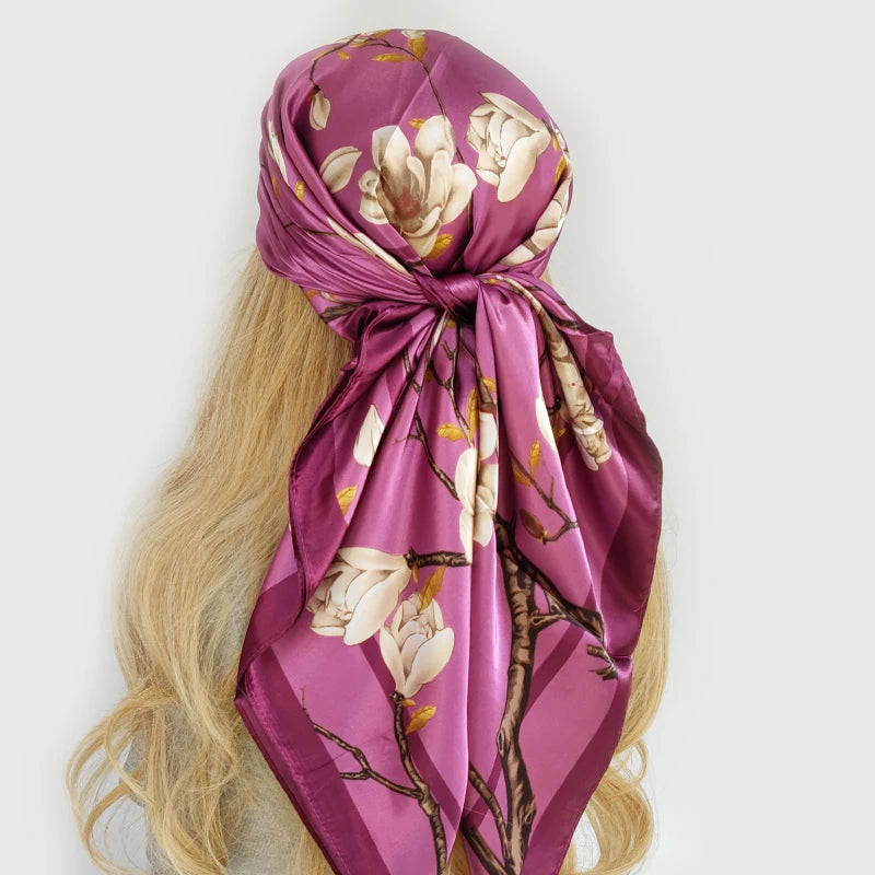 Silk Scarf - Versatile Fashion Headwrap