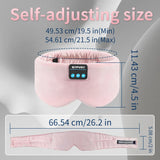 Silk Bluetooth Sleep Mask - Headphones & Eye Cover with Built-In Speakers