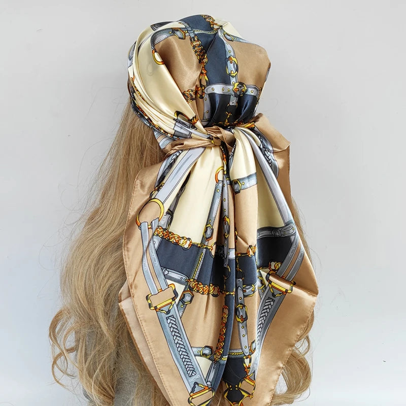 Silk Scarf - Versatile Fashion Headwrap
