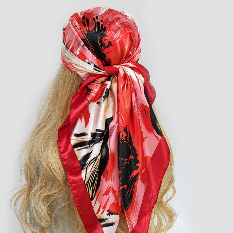 Silk Scarf - Versatile Fashion Headwrap
