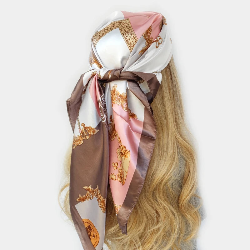 Silk Scarf - Versatile Fashion Headwrap