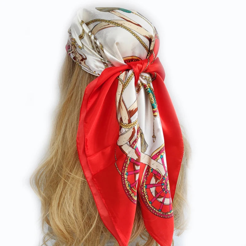 Silk Scarf - Versatile Fashion Headwrap