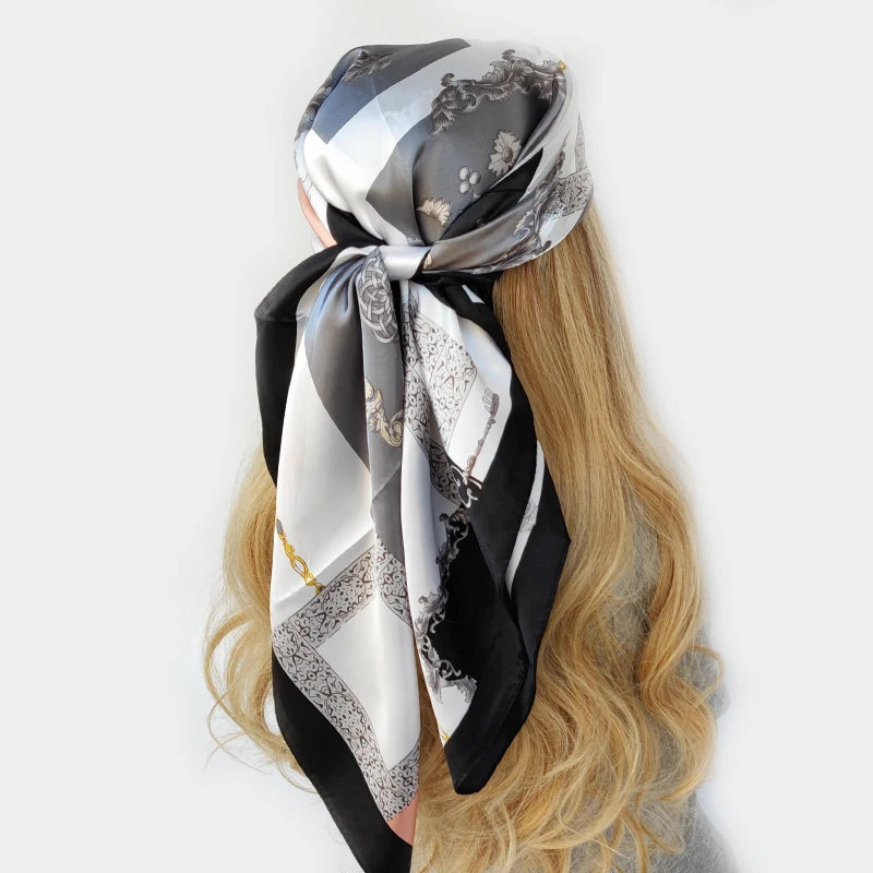 Silk Scarf - Versatile Fashion Headwrap