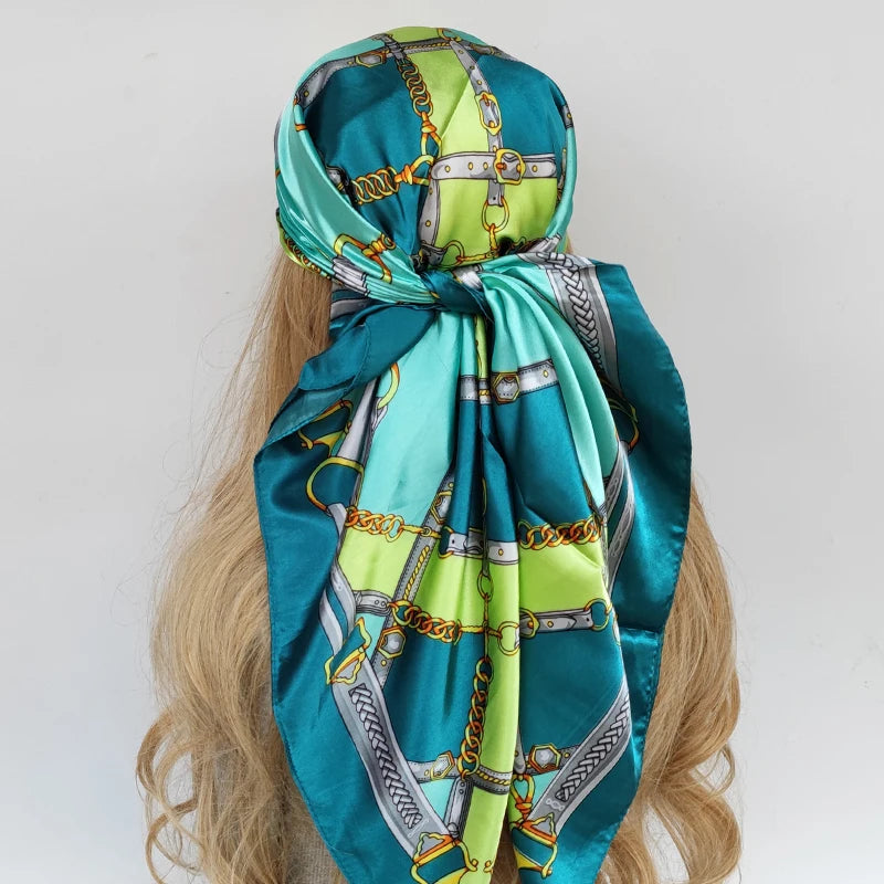 Silk Scarf - Versatile Fashion Headwrap