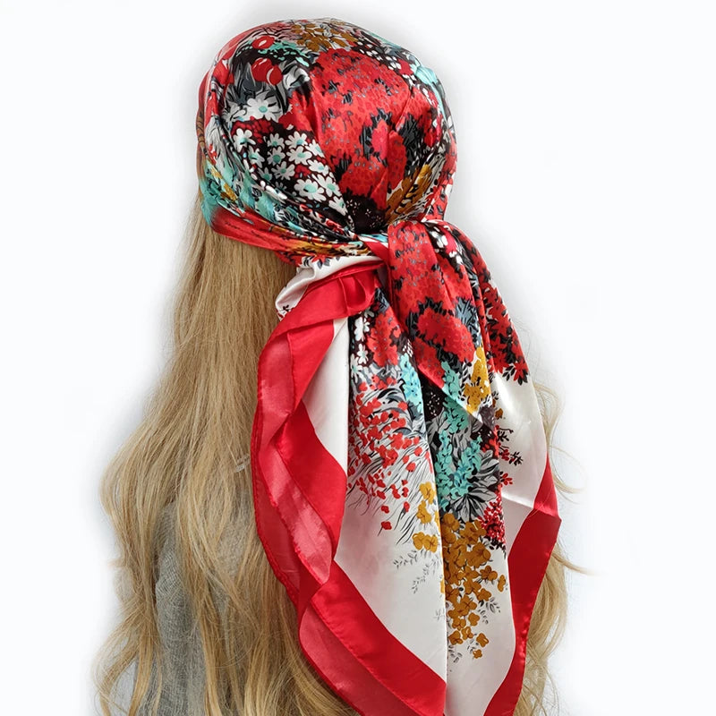 Silk Scarf - Versatile Fashion Headwrap