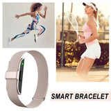 Smart Fitness Bracelet – Heart Rate & Blood Pressure Monitor, Pedometer, Waterproof Tracker for Men & Women - Julie bags