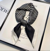 Silk Square Scarf - Luxury Satin Bandana