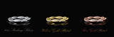 Infinity Love Moissanite Band Ring – 925 Sterling Silver Stackable Rope Design Ring for Women - Julie bags