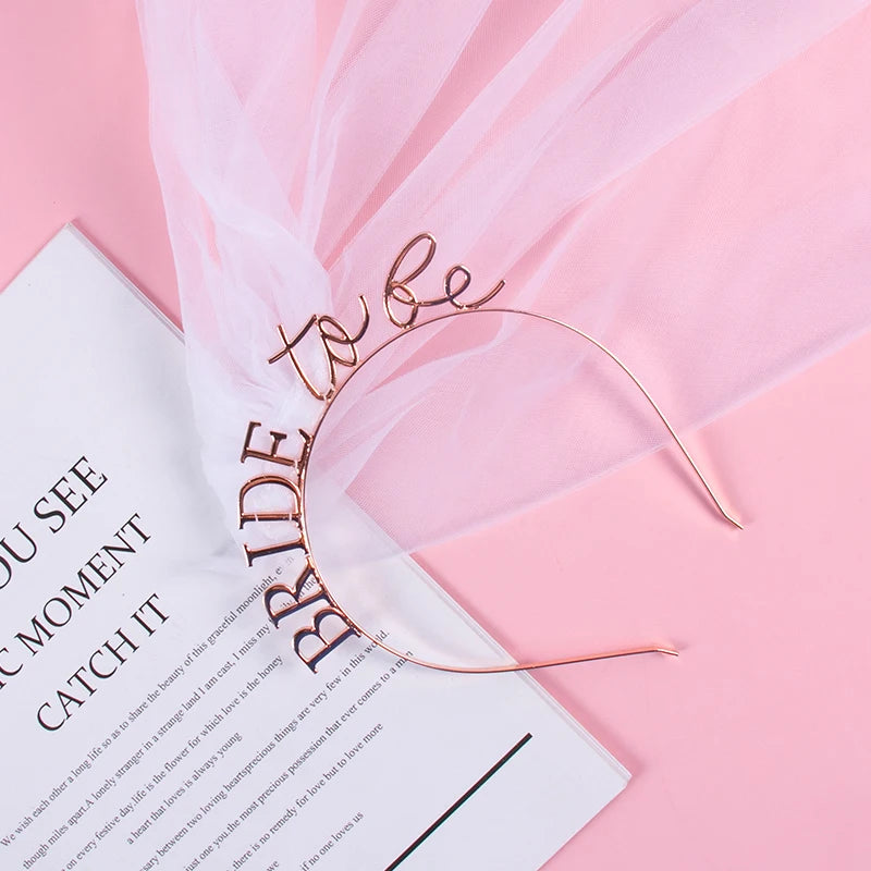 Bride To Be Veil & Sash Set - Bachelorette Party Supplies