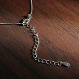 D VVS1 Moissanite Pendant Necklace – 925 Sterling Silver 18K White Gold Plated Dainty Necklace for Women - Julie bags